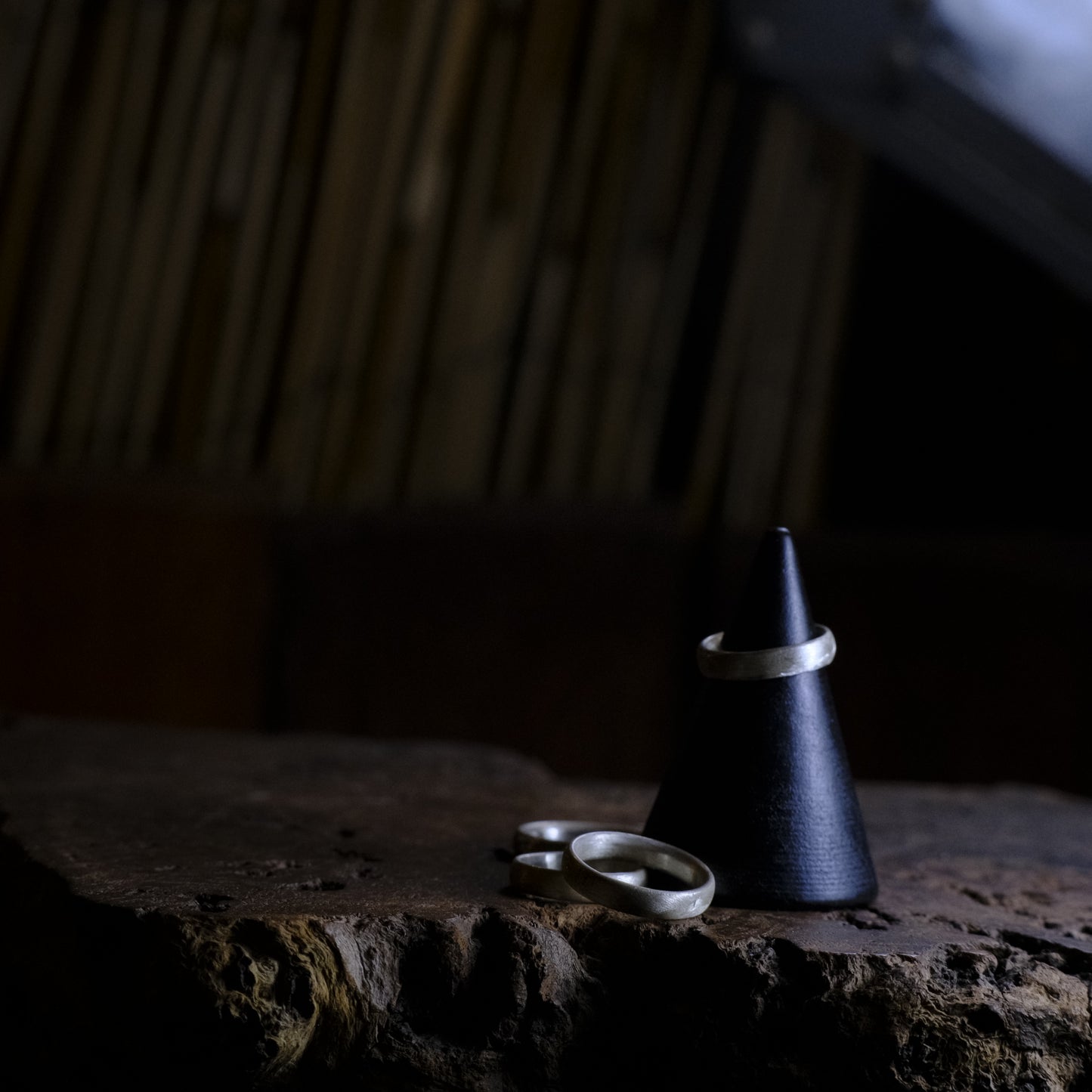 Brushed Matte Finish Silver Ring / Band US Sizes