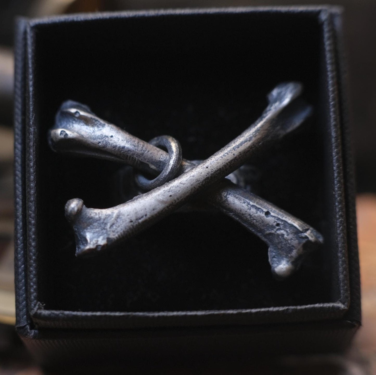 Sterling Silver Crossbones Ring