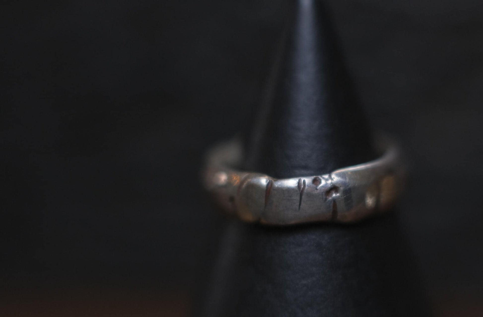 Handcrafted Sterling Silver Ring with Molten Gold Overlay US Size 9.75