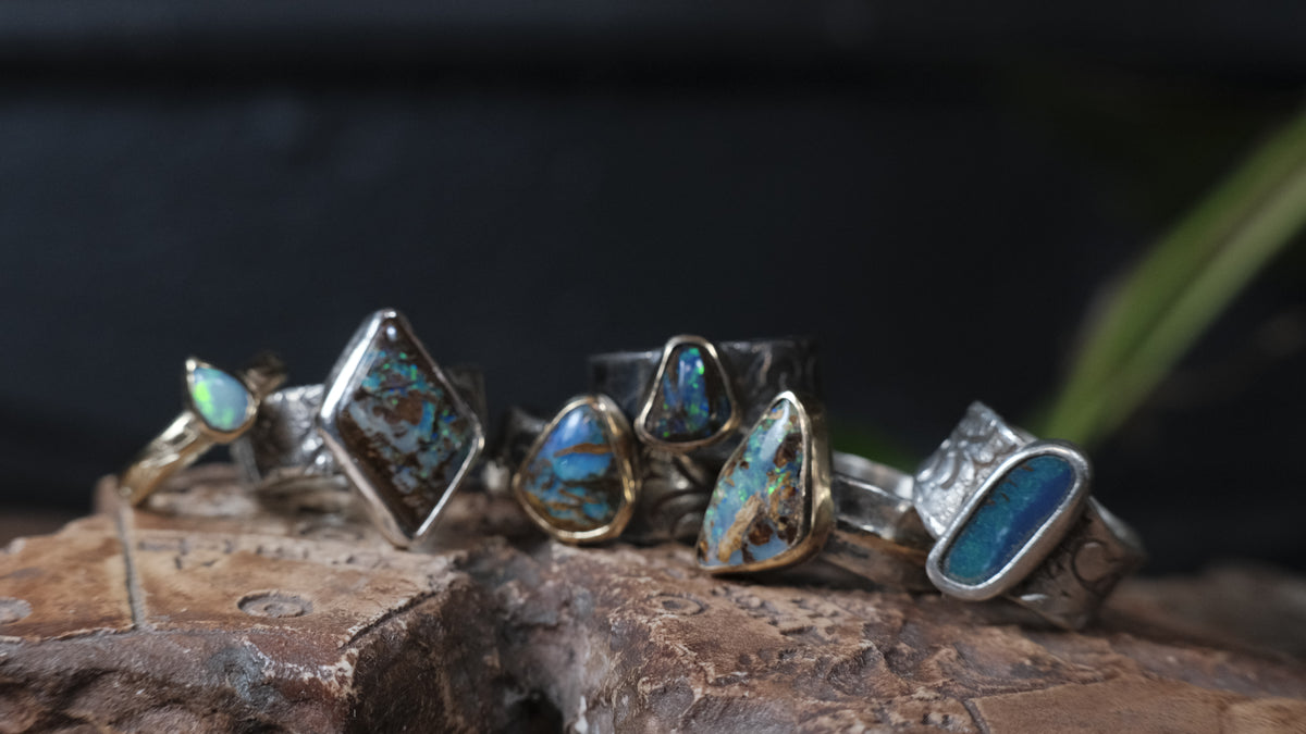 Opal Rings