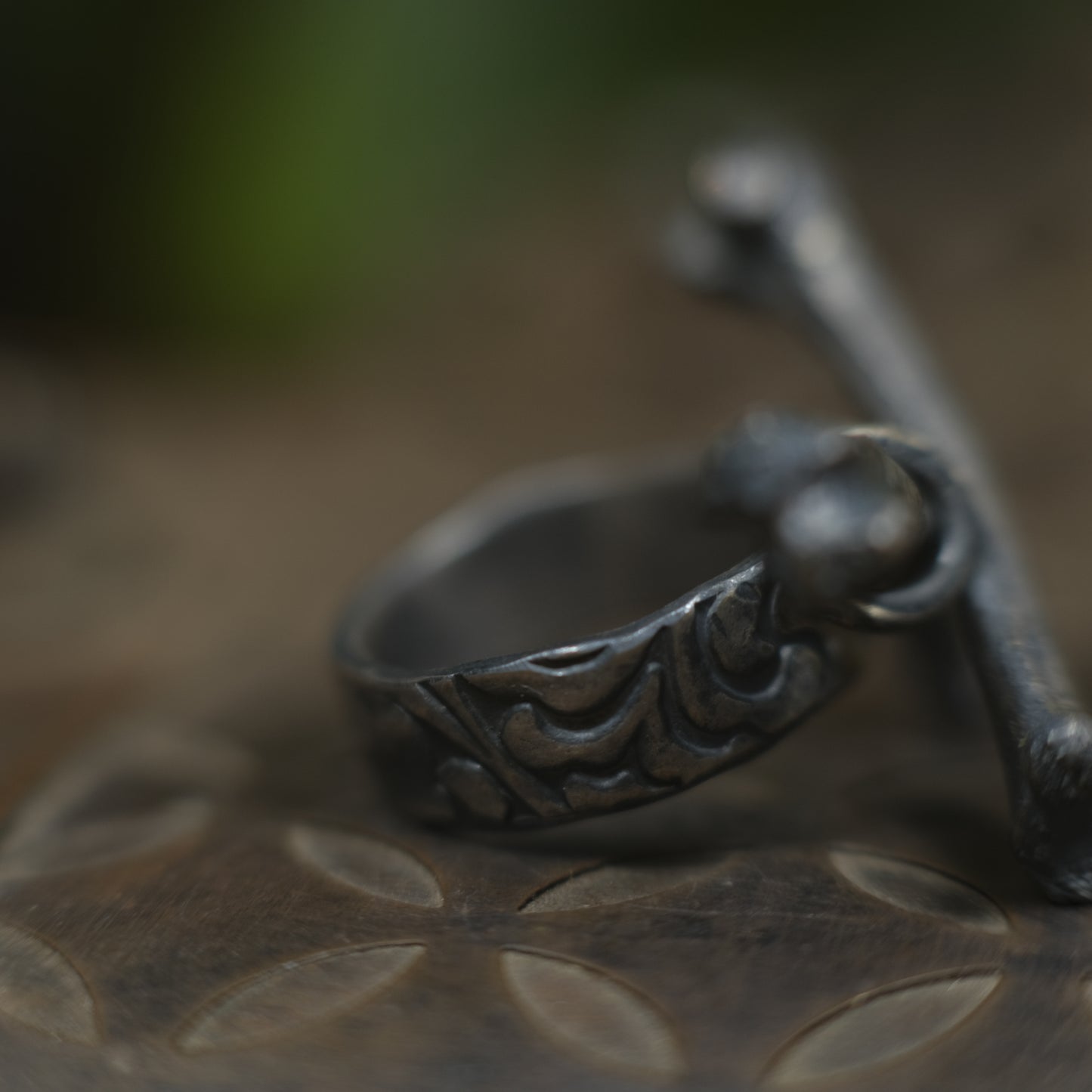 Sterling Silver Crossbones Ring