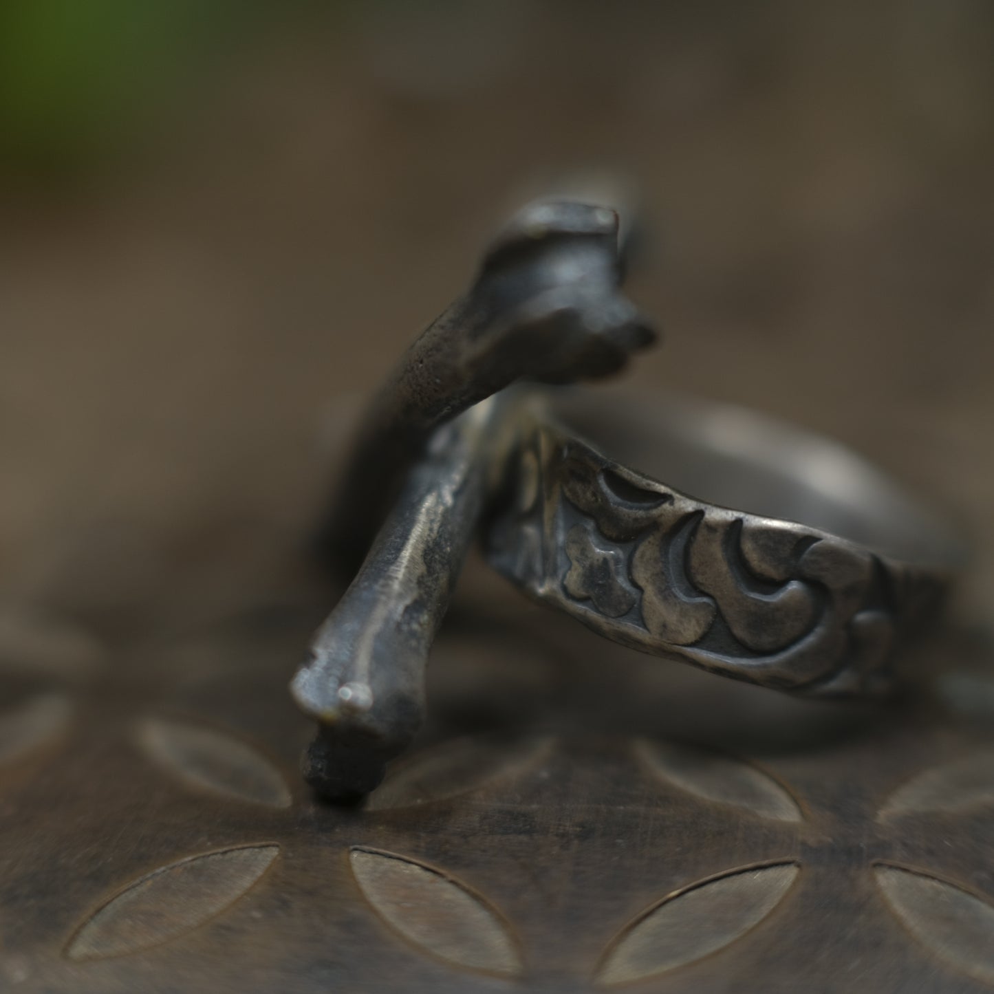 Sterling Silver Crossbones Ring