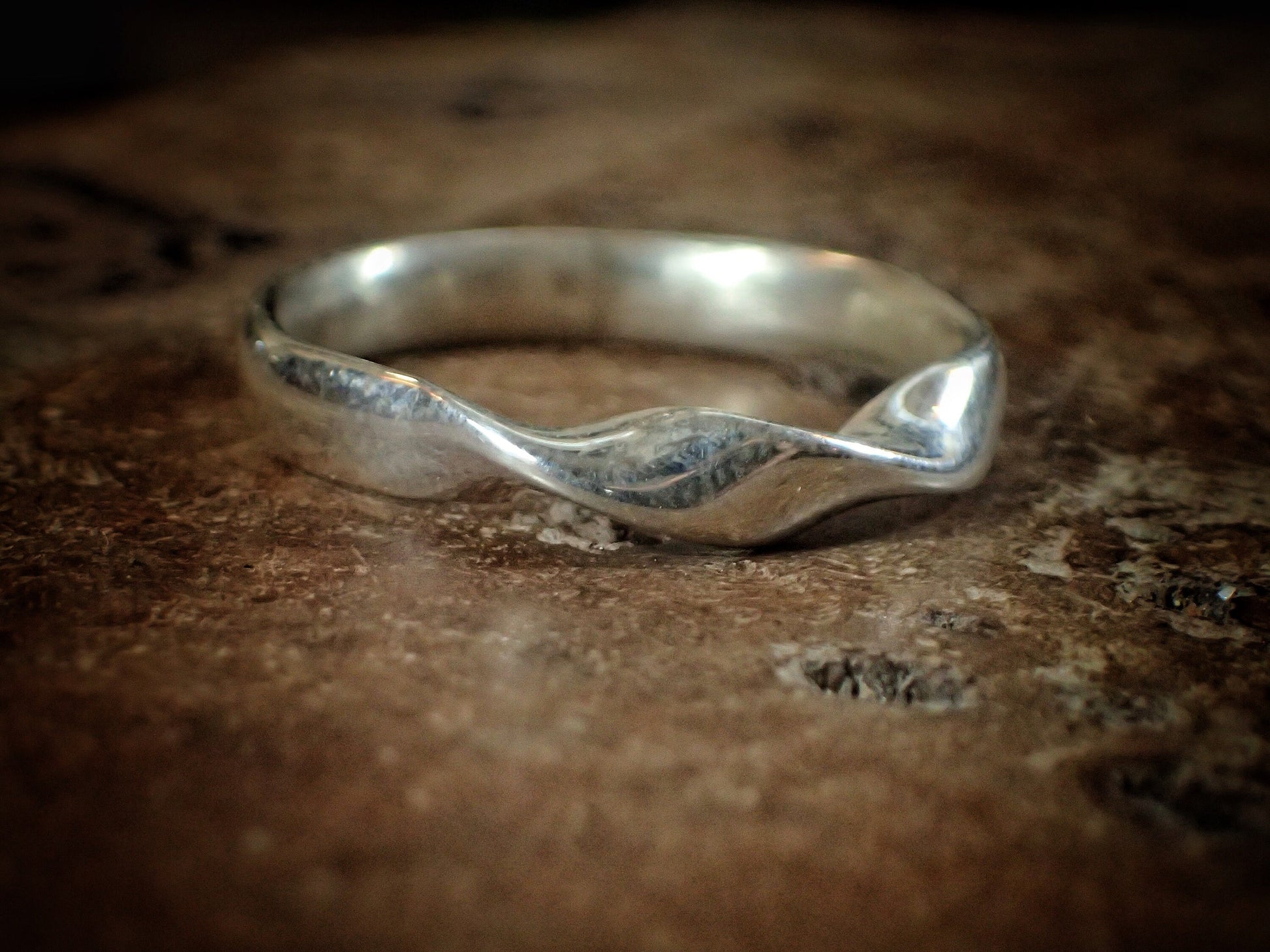 Twisted Silver Ring / Band / Band US Sizes