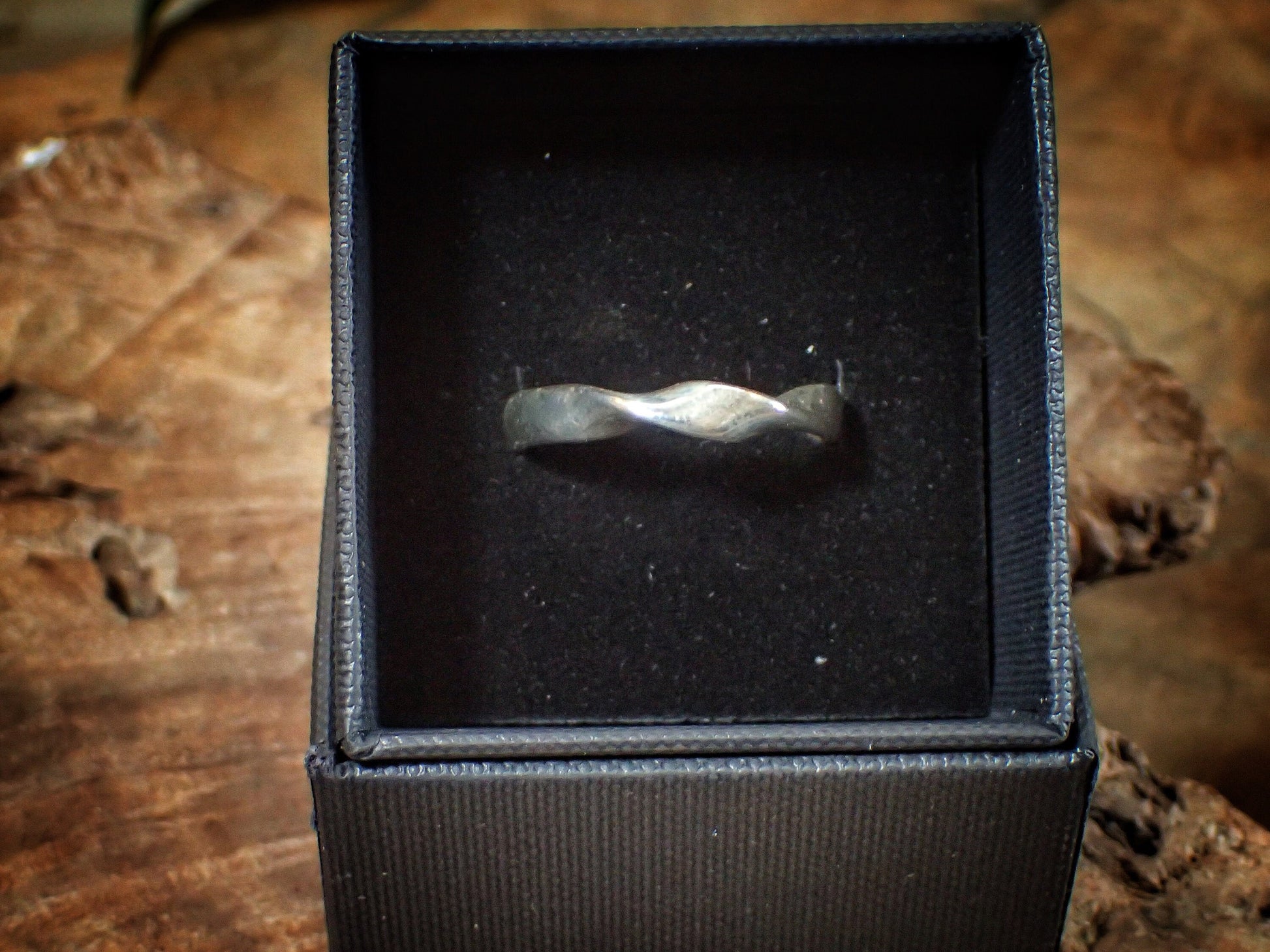 Twisted Silver Ring / Band / Band US Sizes