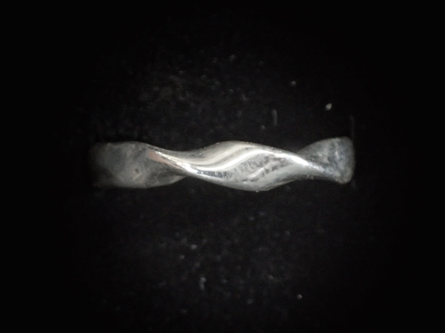 Twisted Silver Ring / Band / Band US Sizes