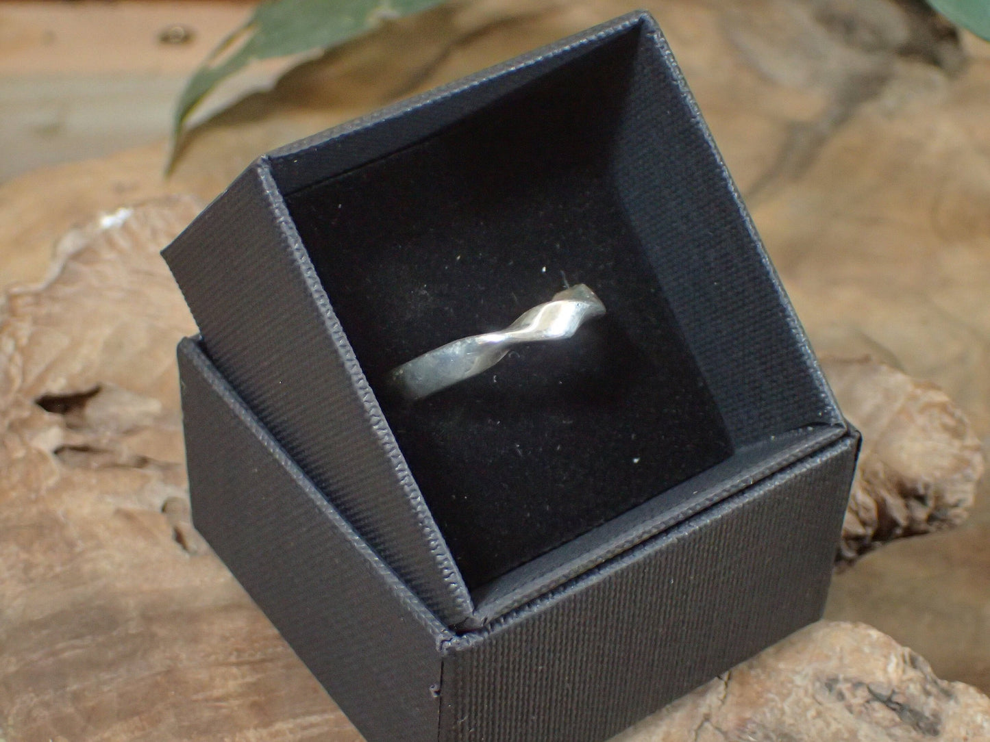 Twisted Silver Ring / Band / Band US Sizes
