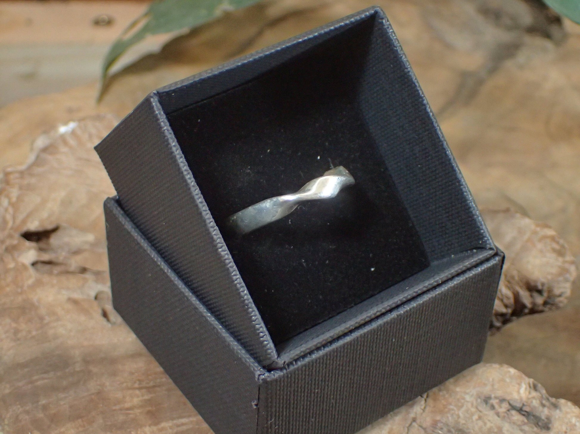 Twisted Silver Ring / Band / Band US Sizes