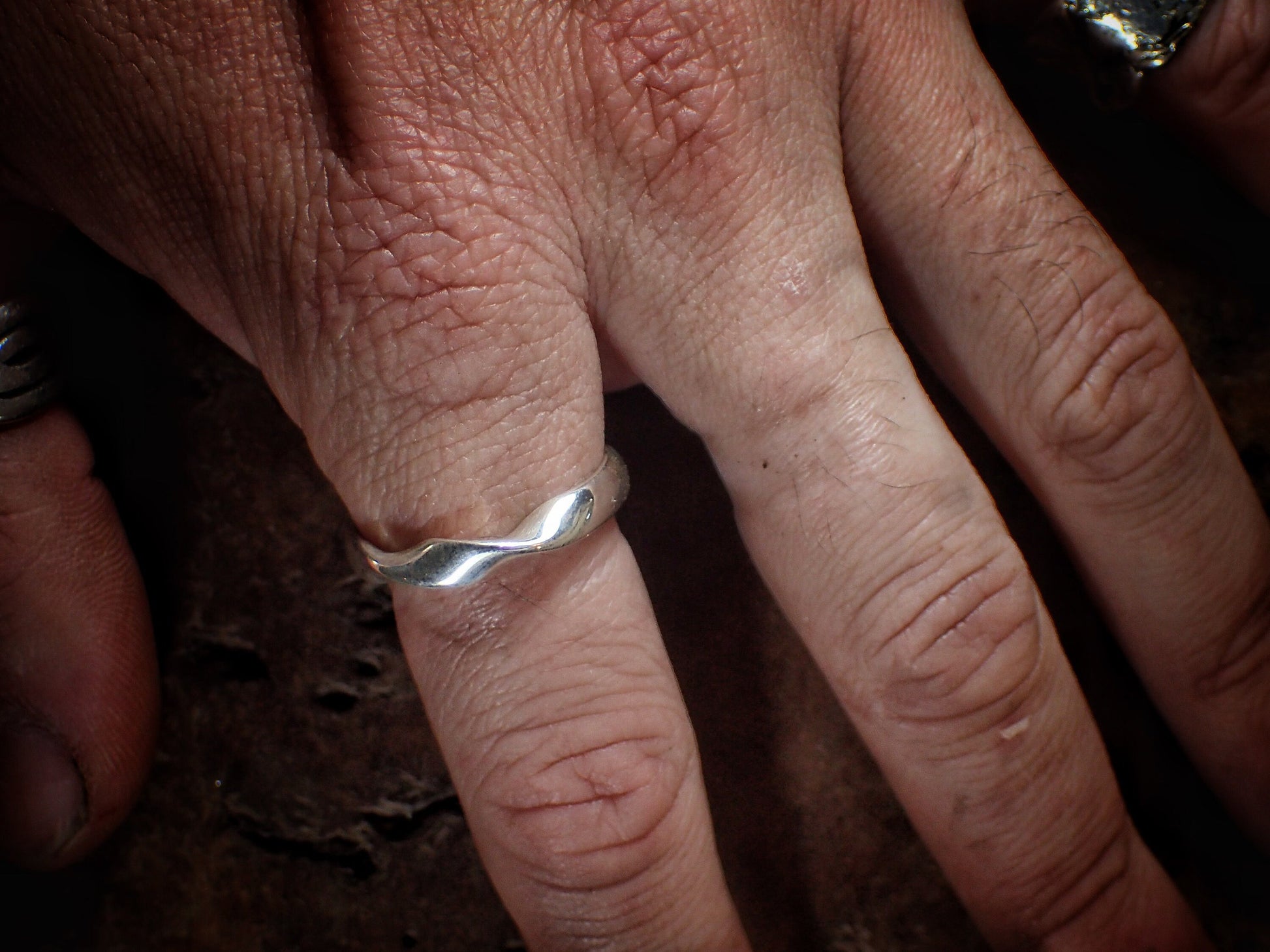 Twisted Silver Ring / Band / Band US Sizes