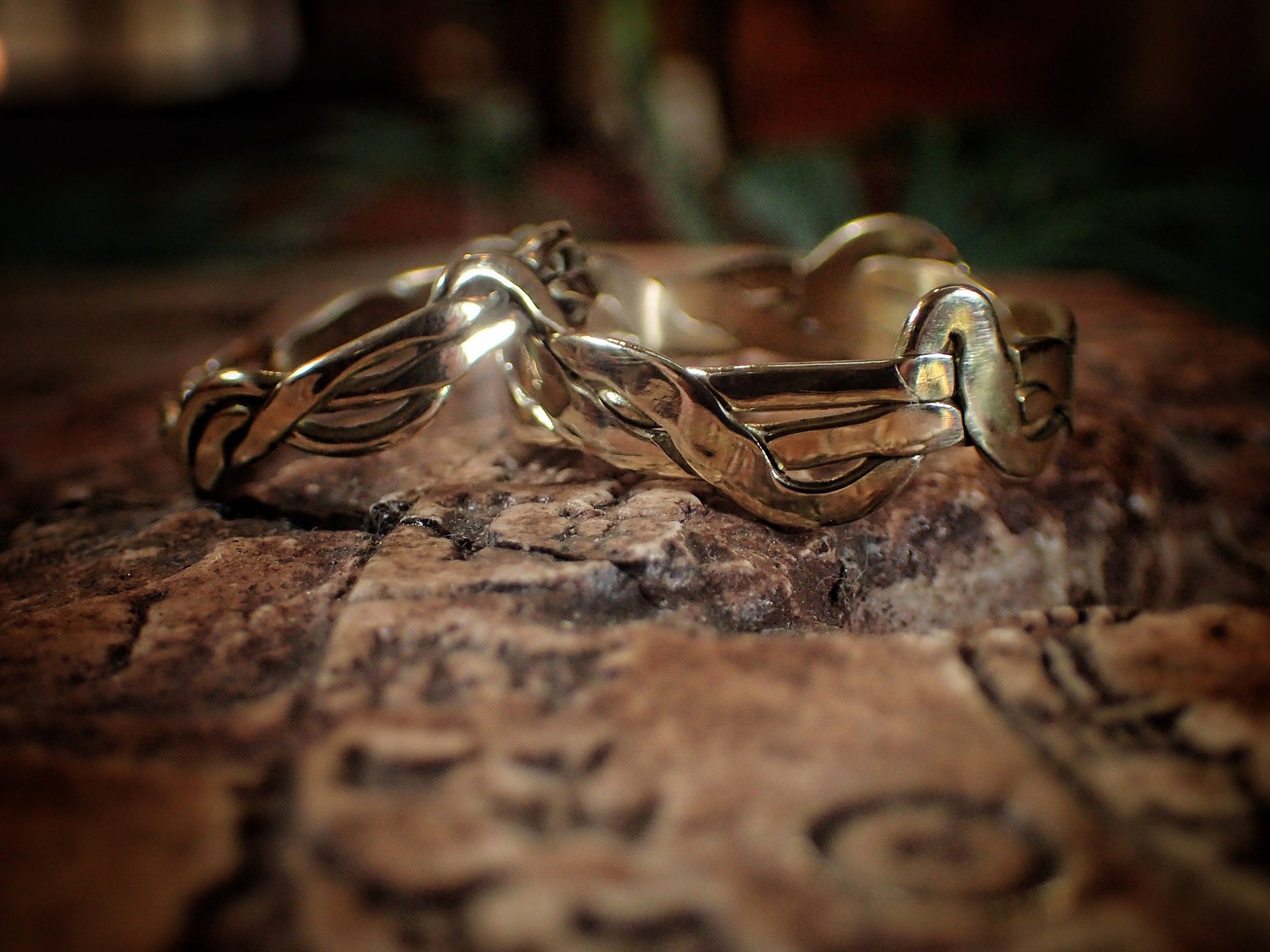 Wedding Ring Set ~ Flow Theory ~ Unique Woven 9ct Gold Rings / Bands US Sizes