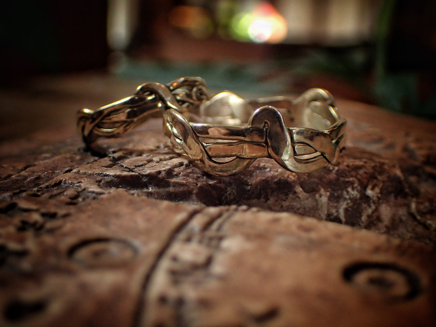 Wedding Ring Set ~ Flow Theory ~ Unique Woven 9ct Gold Rings / Bands US Sizes