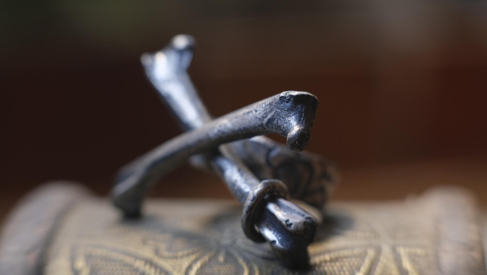 Sterling Silver Crossbones Ring