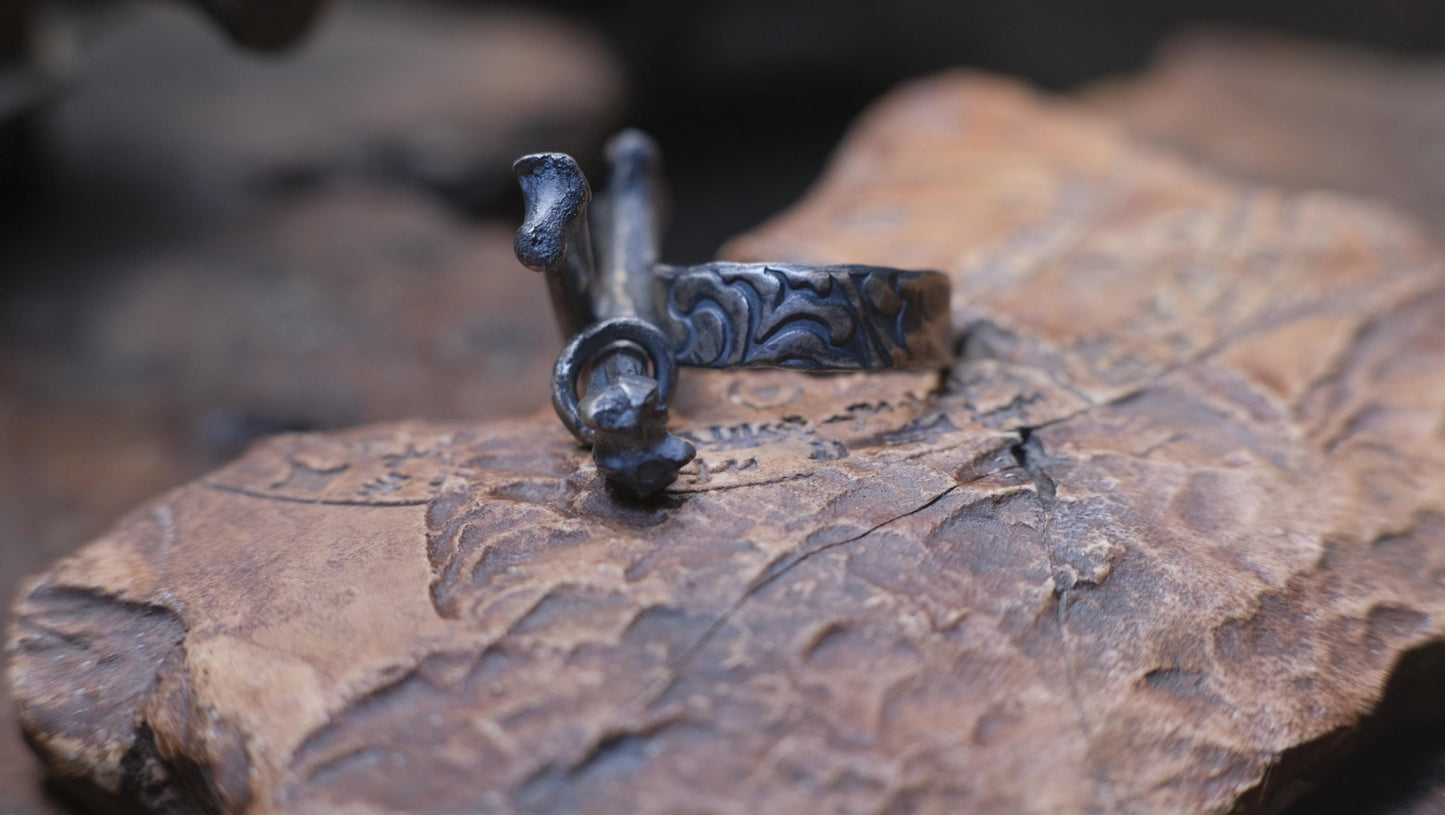 Sterling Silver Crossbones Ring