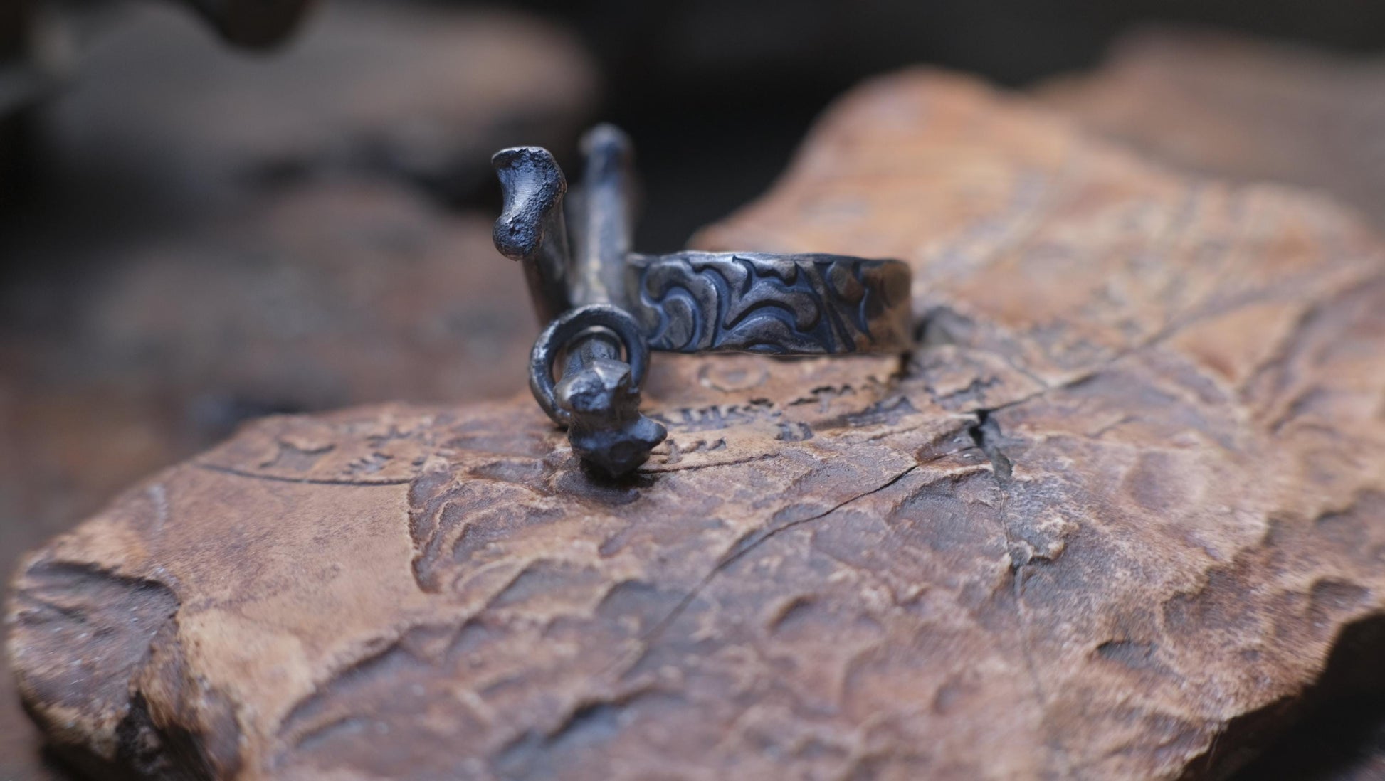 Sterling Silver Crossbones Ring