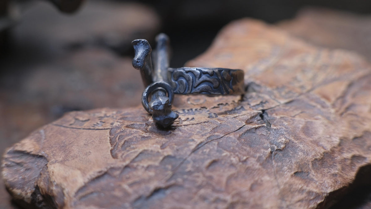 Sterling Silver Crossbones Ring