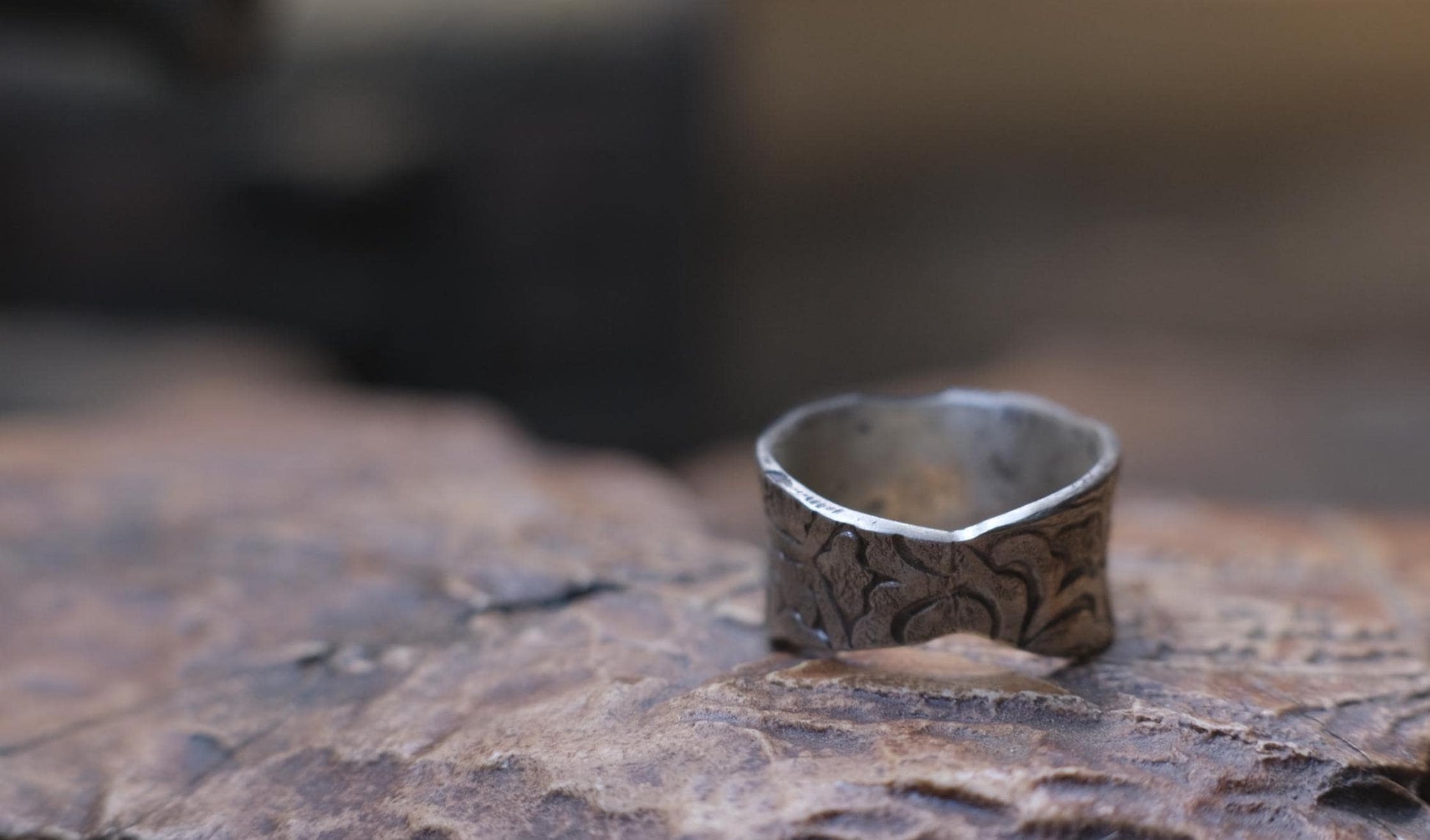 Antique Vibes Pirate Inspired Sterling Silver Ring Size 6.5