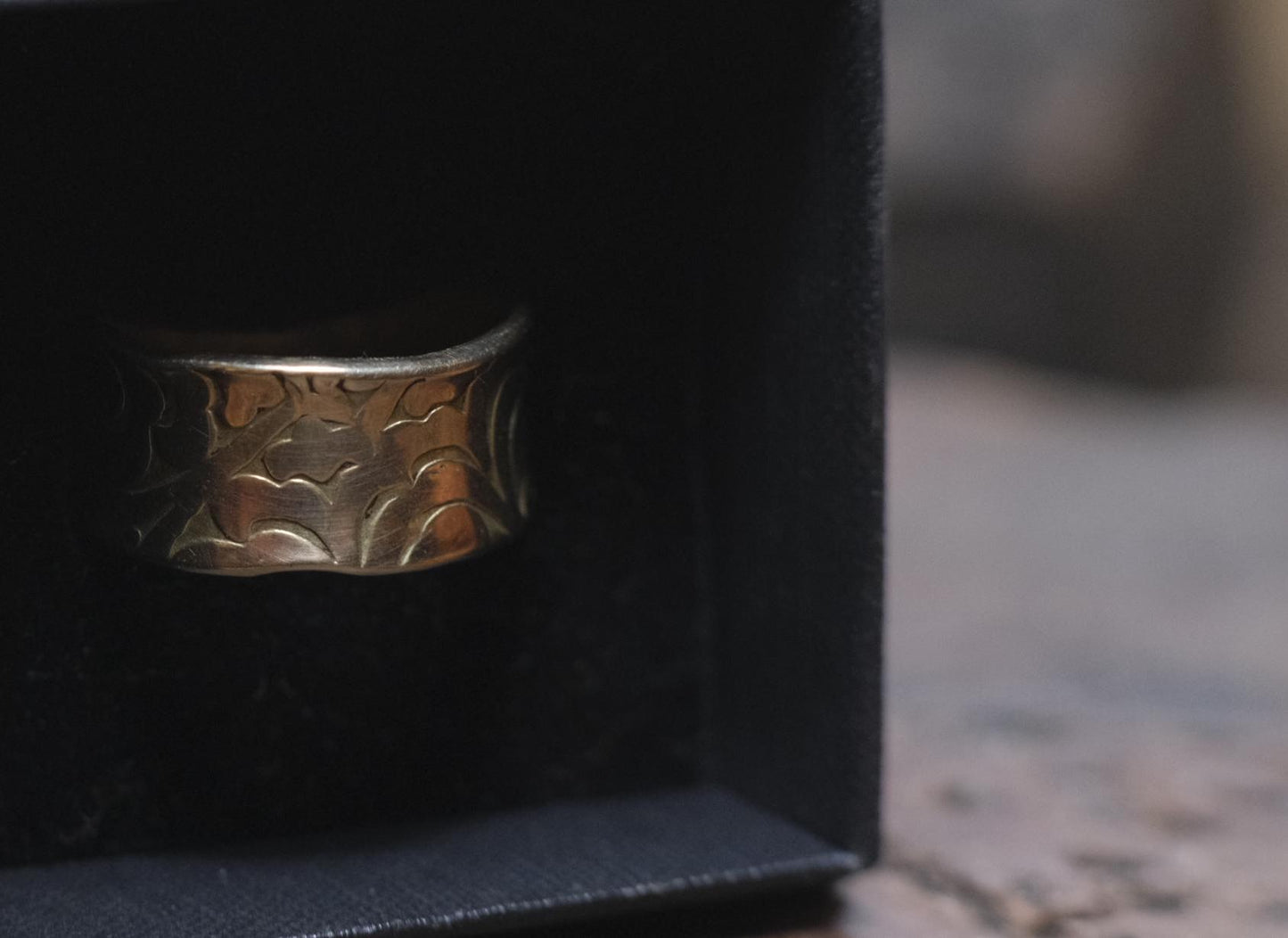 Arabesque Victorian Era Pirate Inspired Solid Yellow Gold 9ct Custom Made to Size