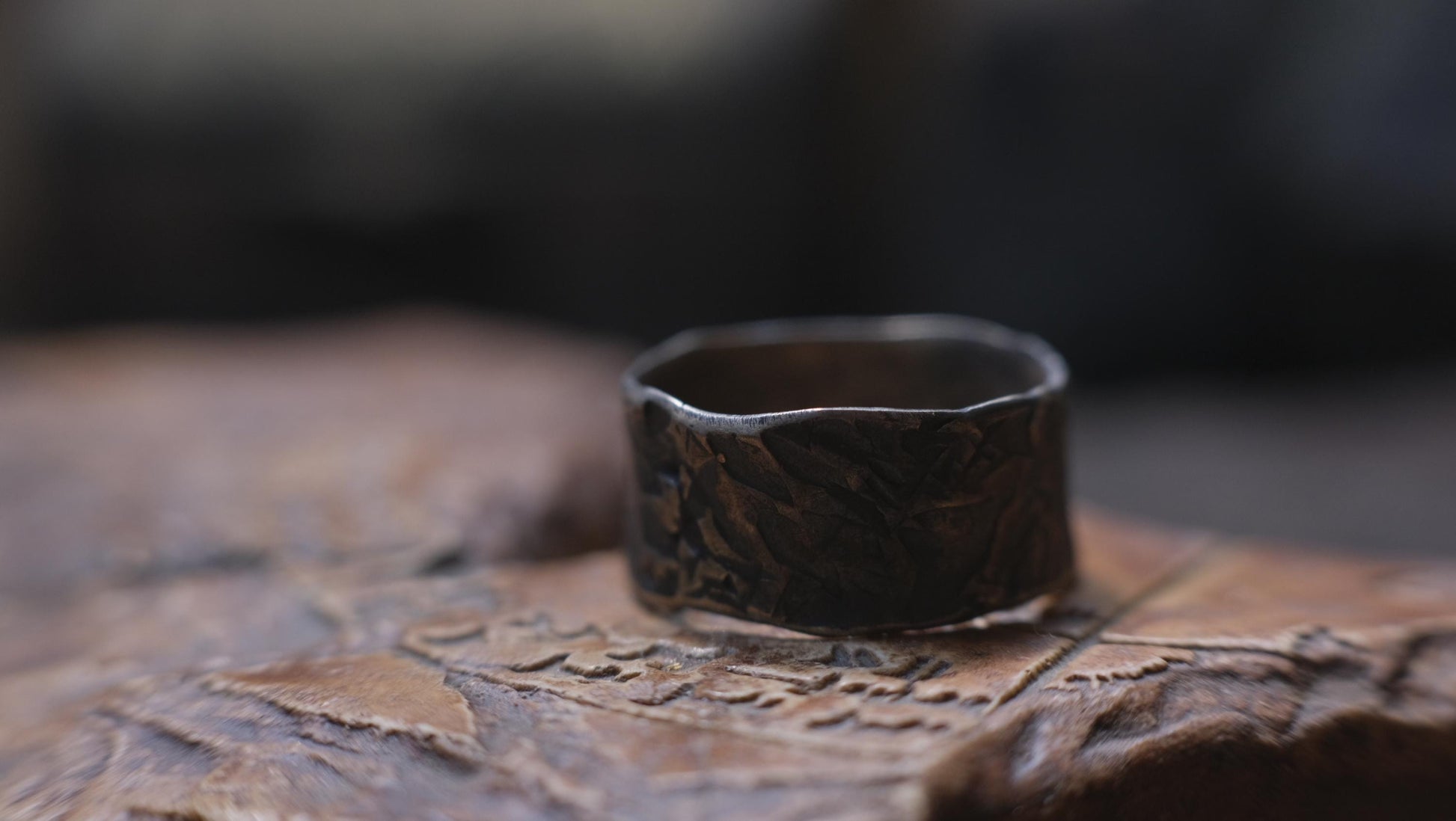 Rugged Pirate Handcrafted Sterling Silver Ring Size 11