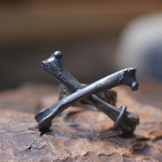 Sterling Silver Crossbones Ring