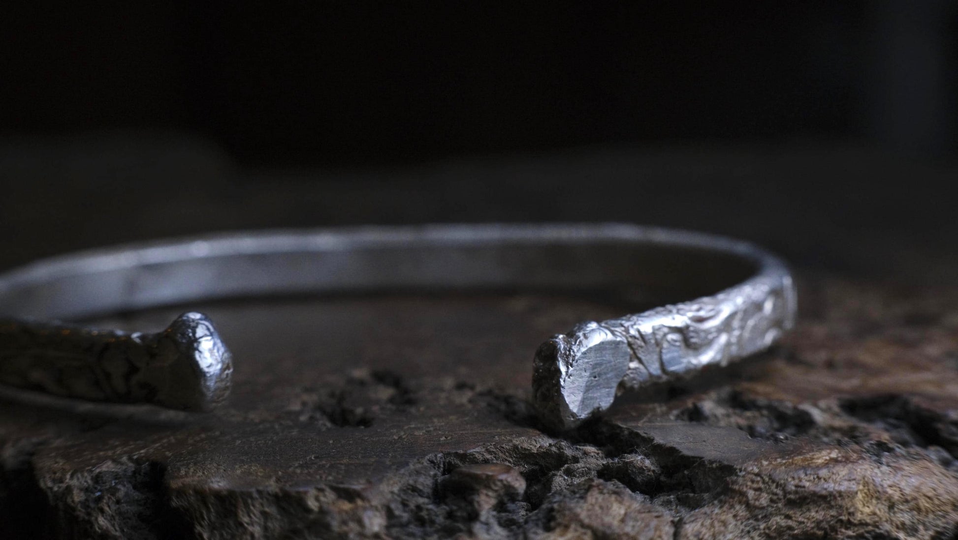 Victorian Era Pirate Inspired Sterling Silver Cuff Bracelet