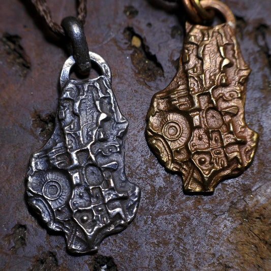 Unique Aztec Inspired Pendant