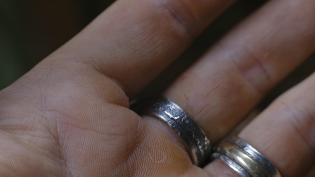 Sterling Silver Metatron's Cube Sacred Geometry Ring