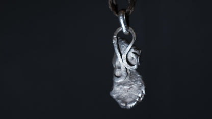 Ancient Assyrian Cuneiform Brass Pendant Necklace