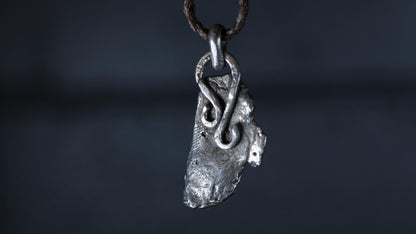 Ancient Assyrian Cuneiform Talisman 2 in Sterling Silver