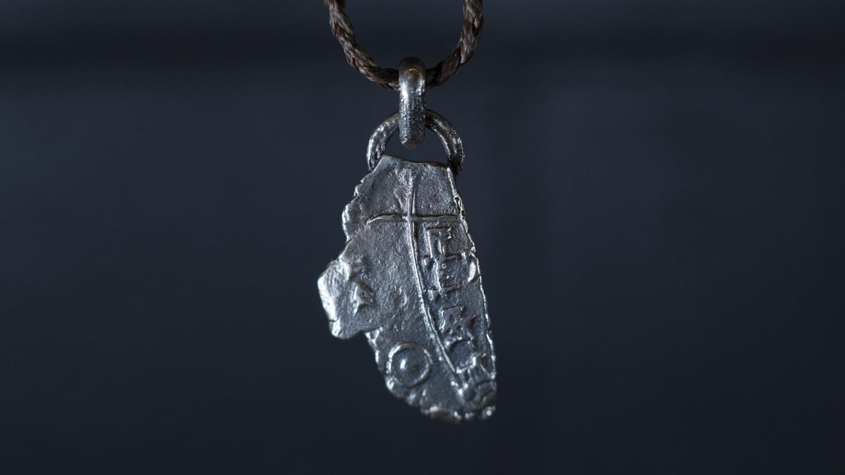 Ancient Assyrian Cuneiform Talisman 2 in Sterling Silver