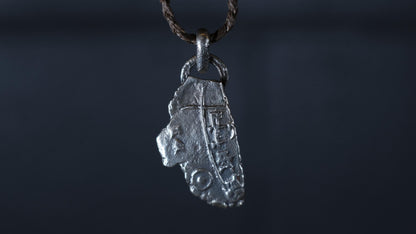 Ancient Assyrian Cuneiform Talisman 2 in Sterling Silver