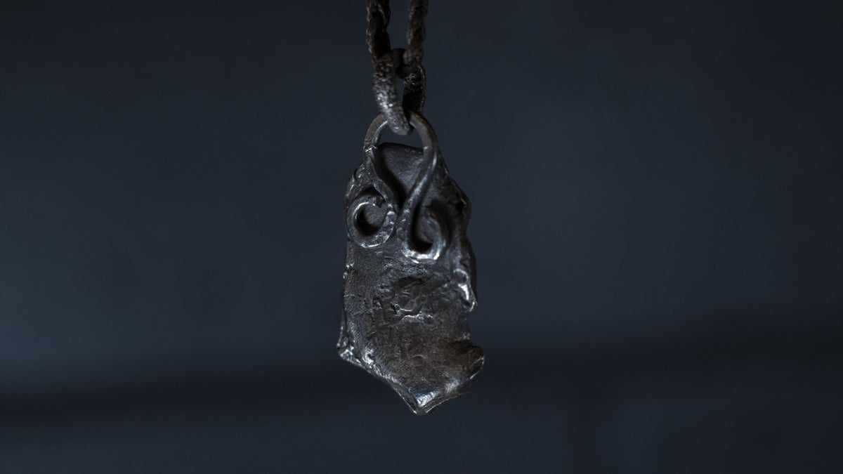 Ancient Assyrian Cuneiform Talisman 3 in Sterling Silver