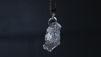 Ancient Assyrian Cuneiform Talisman 3 in Sterling Silver