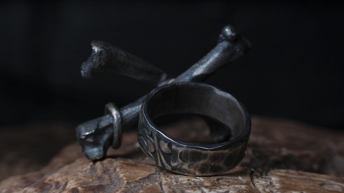 Sterling Silver Crossbones Ring