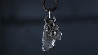 Ancient Assyrian Cuneiform Talisman 2 in Sterling Silver