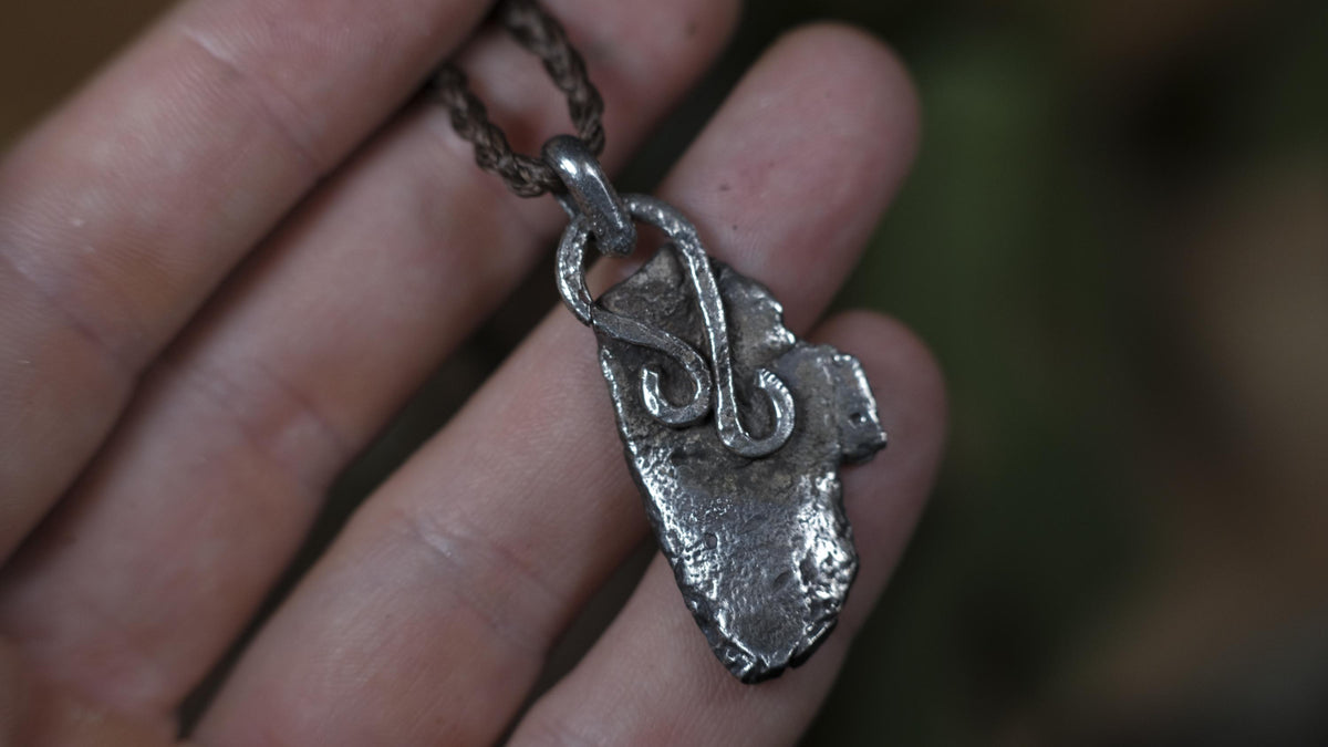 Ancient Assyrian Cuneiform Talisman 2 in Sterling Silver