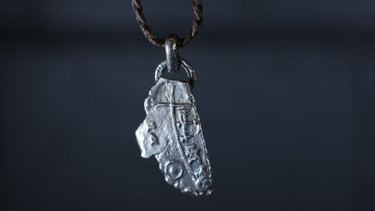 Ancient Assyrian Cuneiform Talisman 2 in Sterling Silver