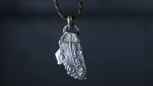Ancient Assyrian Cuneiform Talisman 2 in Sterling Silver