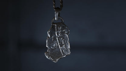 Ancient Assyrian Cuneiform Talisman 3 in Sterling Silver
