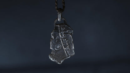 Ancient Assyrian Cuneiform Talisman 3 in Sterling Silver
